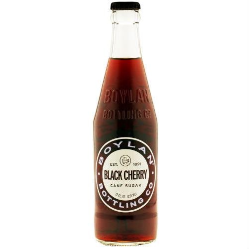 Boylan - Black Cherry 12oz Bottle Case