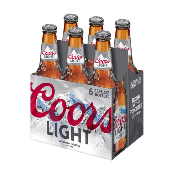 Coors - Light 12oz Bottle 24pk Case