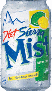 Diet Sierra Mist - 12oz Can Case