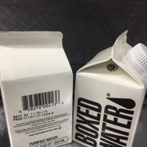 Boxed Water Is Better - 8oz Paper Box Case - 24 Pack