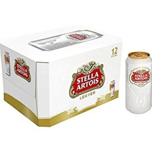 Stella Artois - 11.2oz (330ml) Can 24pk Case