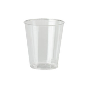 Shot Glass - Clear Plastic (50 Pack)
