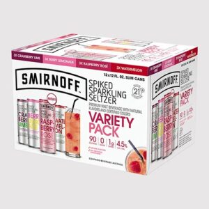 Smirnoff - Spiked Sparkling Seltzer Variety 12oz Can Case