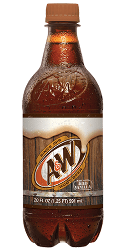 A&W - Root Beer 20oz Bottle Case