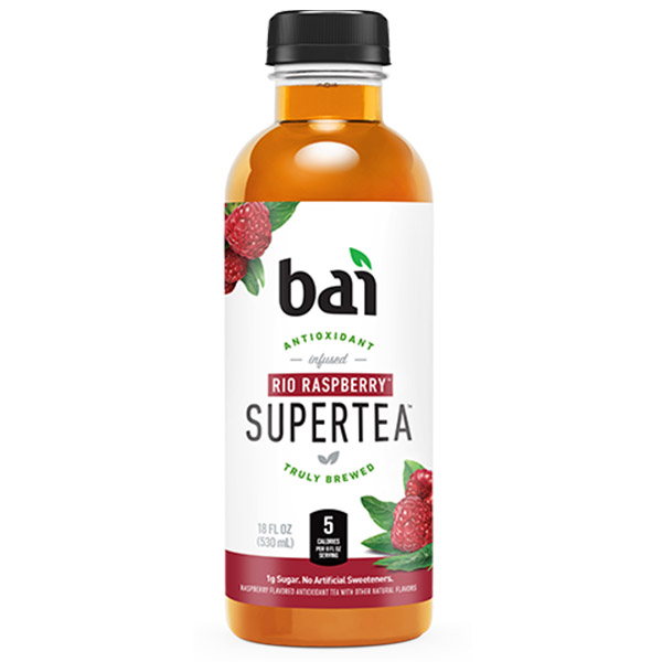 Bai 5 - Supertea Red Raspberry 18oz Bottle Case
