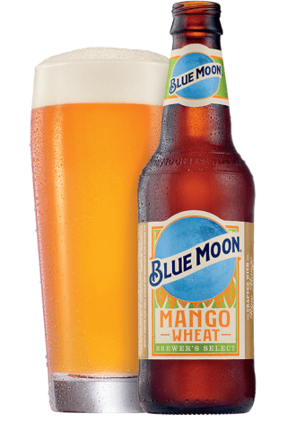 Blue Moon - Mango Wheat 12oz Bottle 24pk Case
