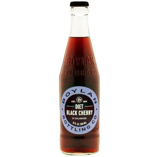 Boylan - Diet Black Cherry 12oz Bottle Case