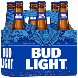 Budweiser - Bud Light 12oz Bottle 24pk Case