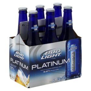 Budweiser - Bud Light Platinum 12oz Bottle 24pk Case