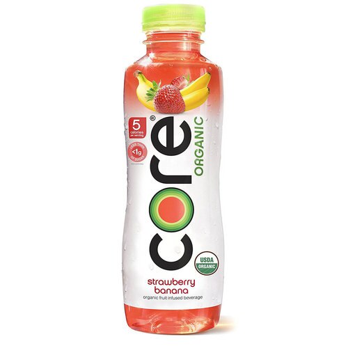 Core - Organic Strawberry Banana 18oz Bottle Case