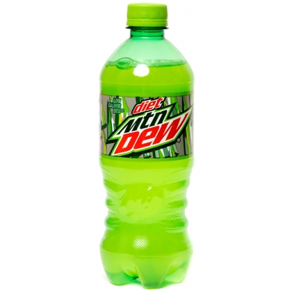 Mtn Dew - Diet 20 oz Bottle 24pk Case - New York Beverage