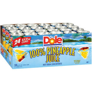 Dole - Pineapple Juice 8oz Can Case