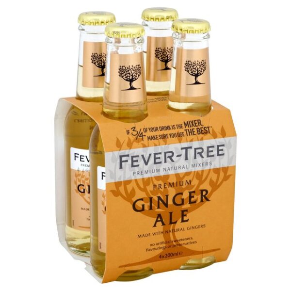 Fever-Tree - Ginger Ale 6.8oz (200ml) Bottle Case