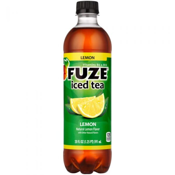 Fuze - Fusions Lemon Iced Tea 20oz Bottle Case