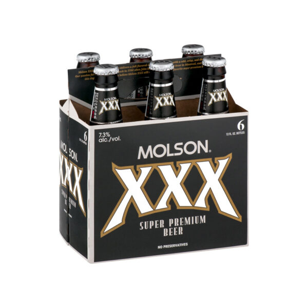 Molson - XXX 12oz Bottle 24pk Case