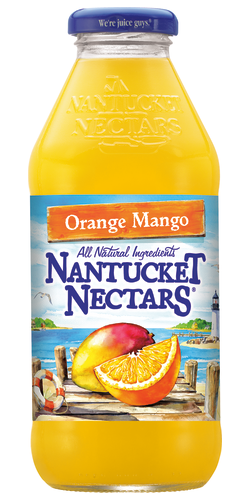 Nantucket Nectars - Orange Mango 16oz Bottle Case