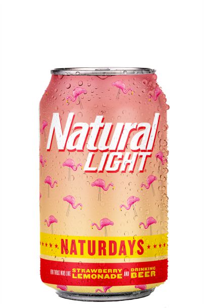 Natural Light - Strawberry Lemonade 12oz Can 24pk Case