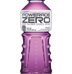 Powerade - Zero Grape 20oz Bottle Case
