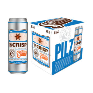 Six Point - Crisp Pilsner Lager 12oz Can 24pk Case