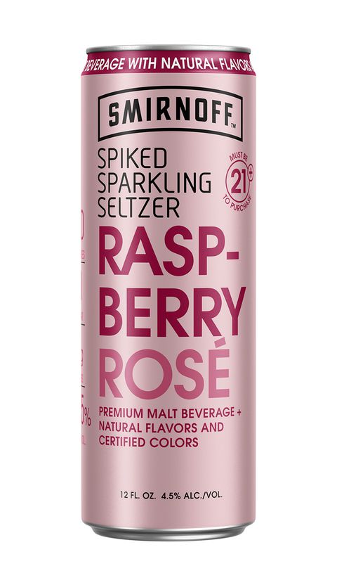 Smirnoff - Spiked Sparkling Seltzer Raspberry Rose 12oz Can Case