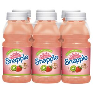 Snapple - Kiwi Strawberry 8oz Plastic Bottle Case