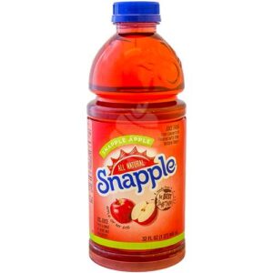 Snapple - Apple 32oz Plastic Bottle Case