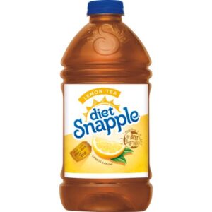 Snapple - Diet Lemon Tea 64oz Plastic Bottle Case