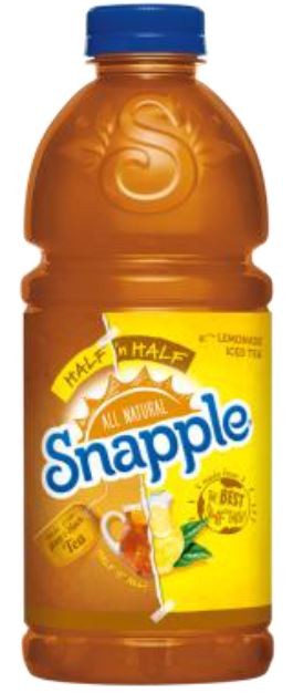 Snapple - Half & Half 32oz Plastic Bottle Case