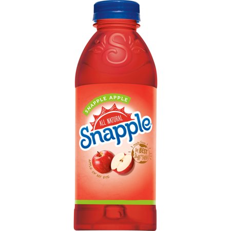 Snapple - Apple 20oz Plastic Bottle Case