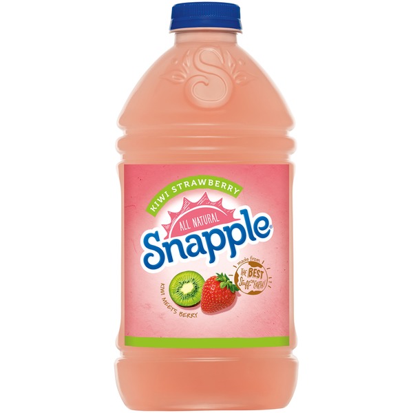 Snapple - Kiwi Strawberry 64oz Plastic Bottle Case