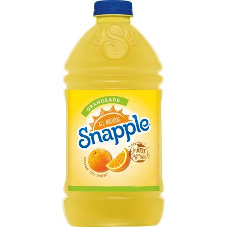 Snapple - Orangeade 64oz Plastic Bottle Case