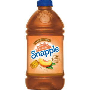 Snapple - Peach Tea 64oz Plastic Bottle Case