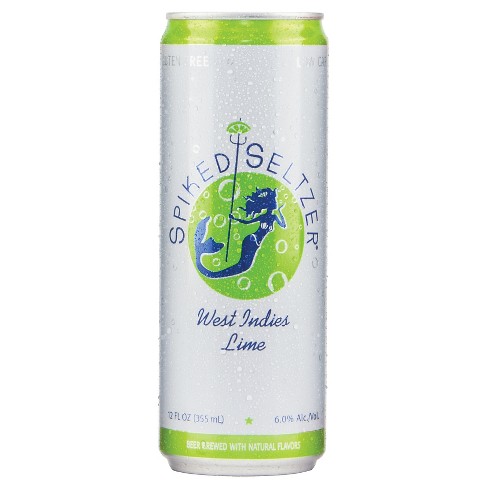 Spiked Seltzer - West Indies Lime 12oz Can case