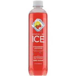 Sparkling Ice - Strawberry Lemonade 17oz Bottle Case - 12 Pack