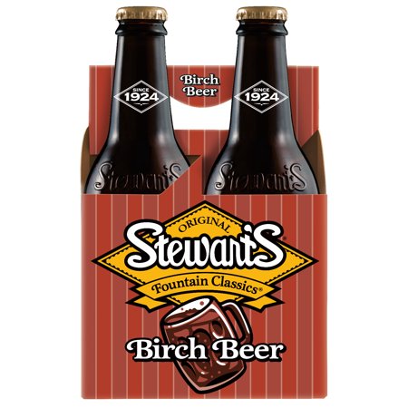 Stewart's - Birch Beer 12oz Bottle Case