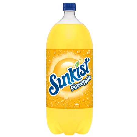 Sunkist - Pineapple 2 Liter (6 Pack) Bottle Case