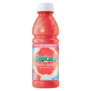 Tropicana - Ruby Red Grapefruit 10oz Plastic Bottle Case