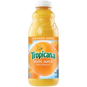 Tropicana - Orange Juice 32 oz (Quart) Plastic Bottle 12pk Case