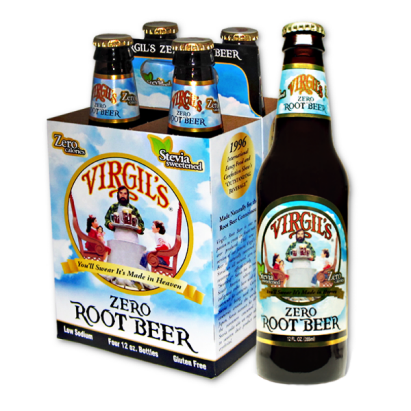 Virgil's - Zero Sugar Root Beer 12oz Bottle Case