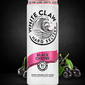 White Claw - Hard Seltzer Black Cherry 12oz Can Case