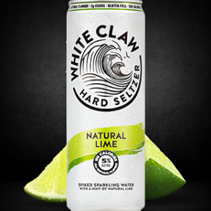White Claw - Hard Seltzer Natural Lime 12oz Can Case