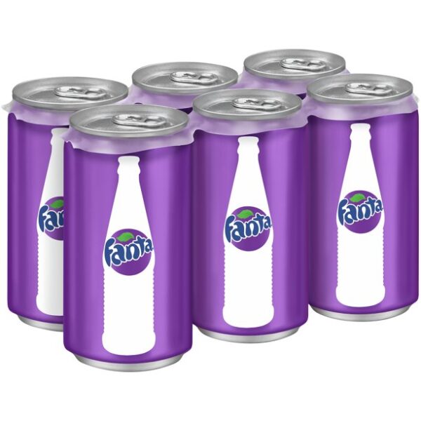 Fanta Grape 7 5 Oz Mini Can 24pk Case New York Beverage